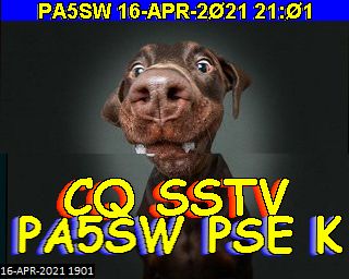 SSTV mode ScottieDX