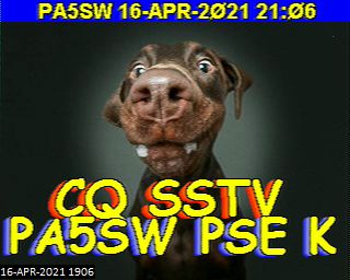 SSTV mode YoniQ